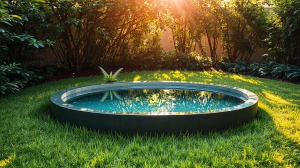 10 idées astucieuses pour intégrer une mini piscine coque dans un petit jardin