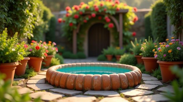 Adaptez votre petit jardin avec une mini piscine coque